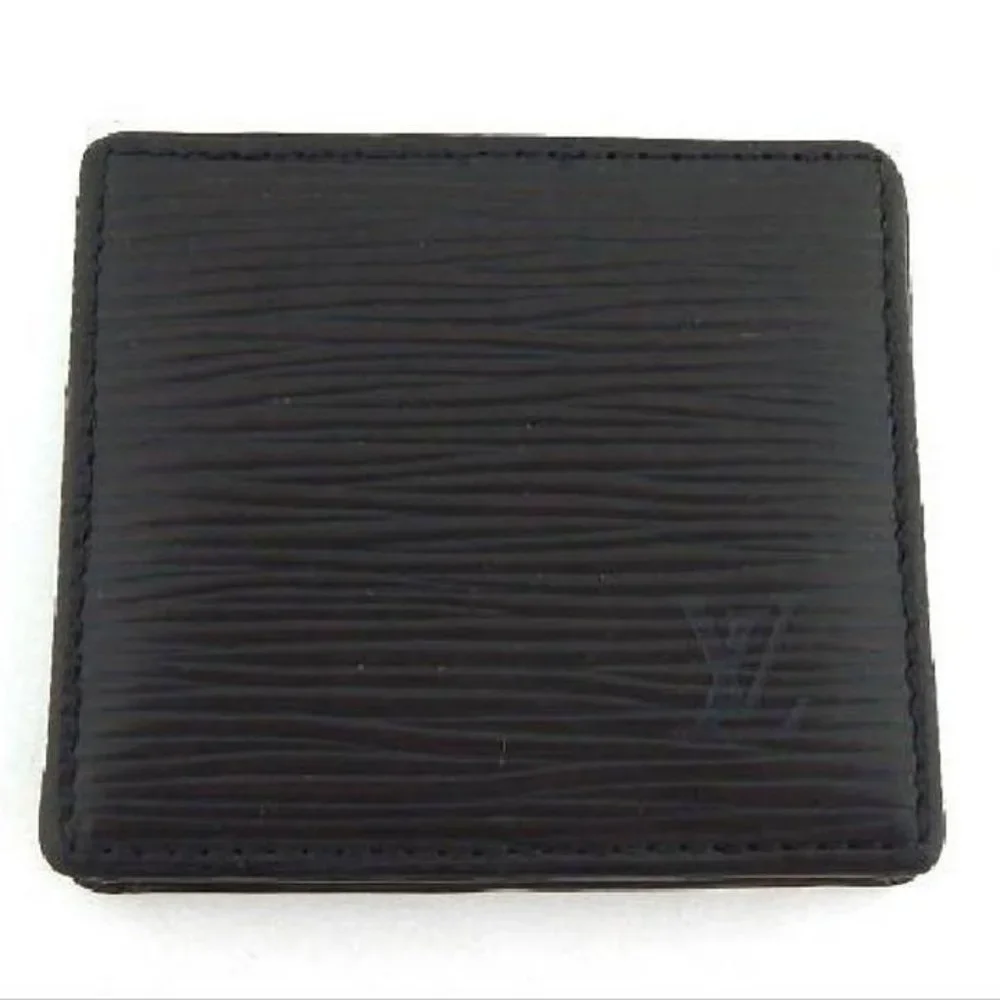 Louis Vuitton Epi Noir Mini Boite Box Black Leathe